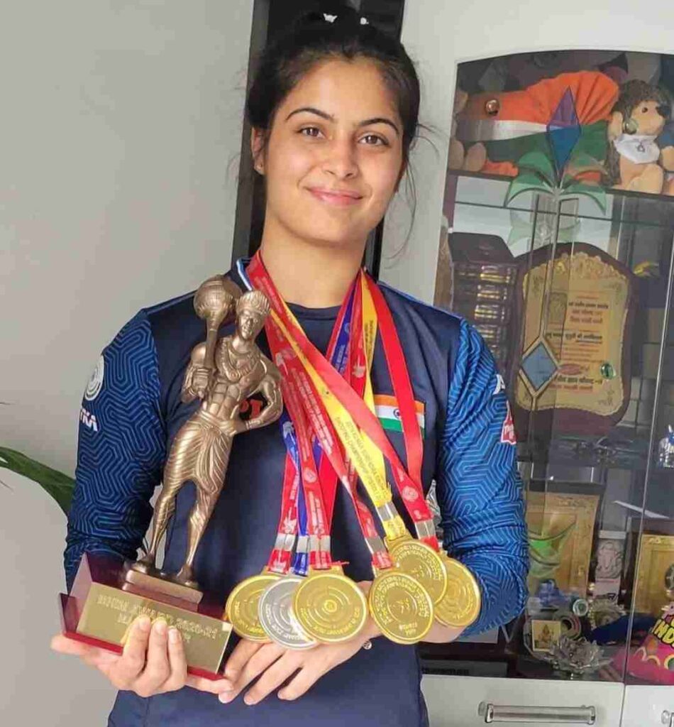 मनु भाकर का पिस्टल शूटिंग करियर (Manu Bhaker Shooting Career in hindi