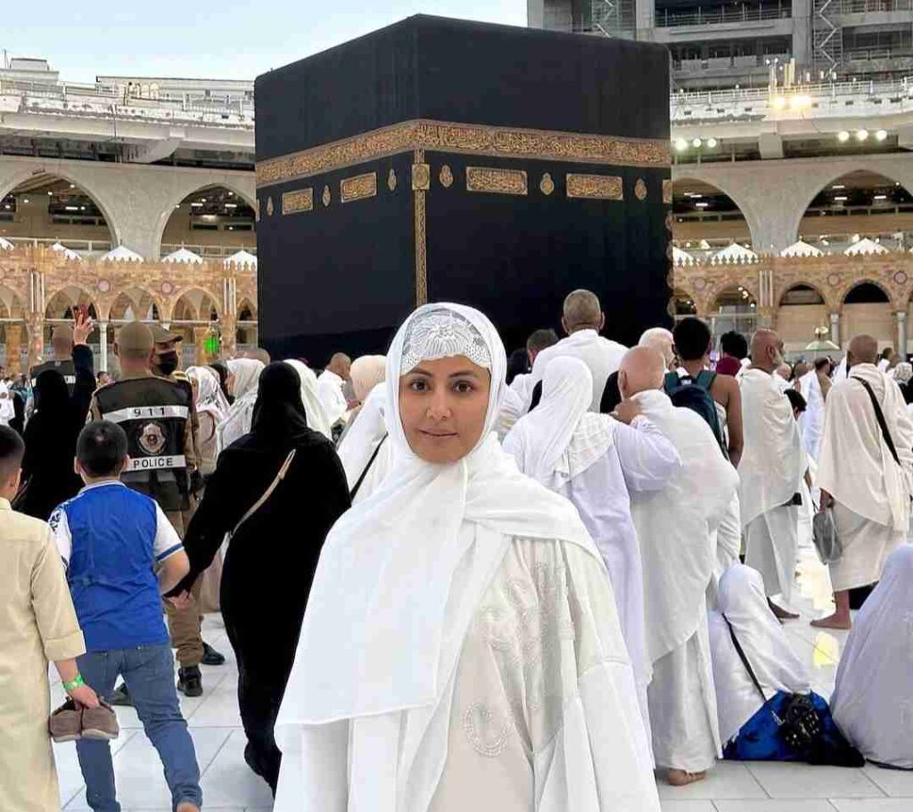 hina khan makka madina